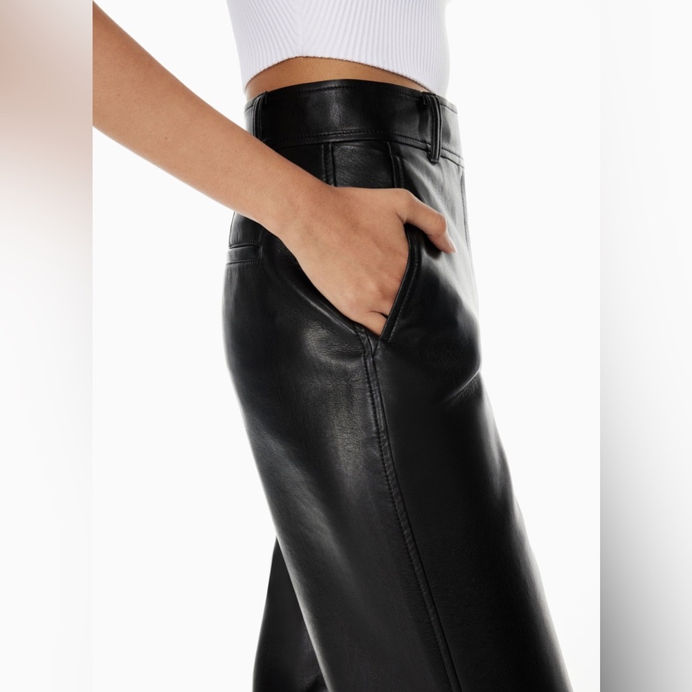 Aritzia Babaton Vegan Leather Pants